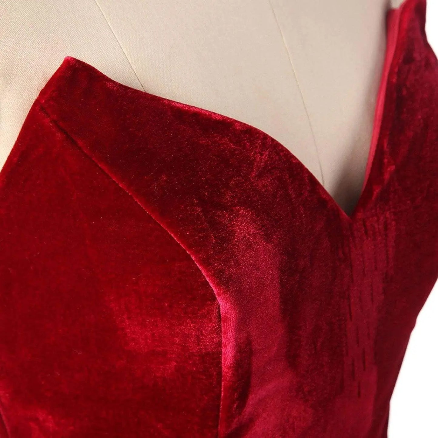 Princess Organza Strapless Long Red Prom Dresses Formal Evening Gowns