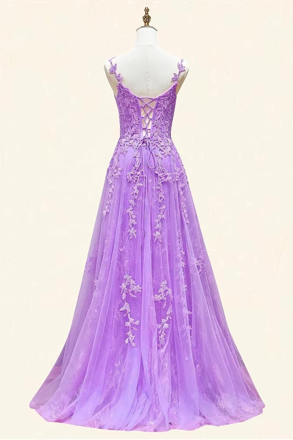 Lace_Burgundy_Formal_Prom_Dresses_Long_Tulle_V_Neck_Evening_Gowns