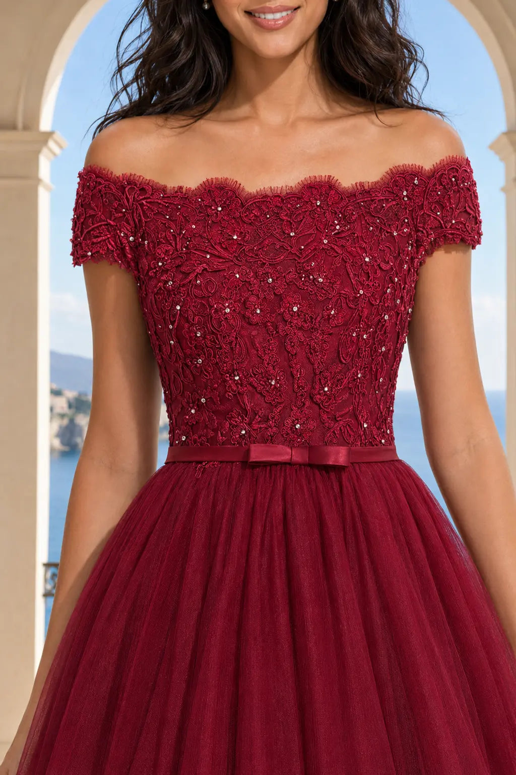 Red_Burgundy_Lace_Corset_Hoco_Dress_With_Short_Ruffle_Skirt_6